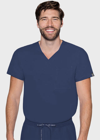 Medcouture Rothwear Insight Men's One-Pocket Scrub Top