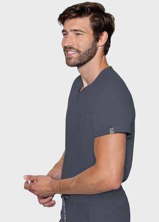 Medcouture Rothwear Insight Men's One-Pocket Scrub Top