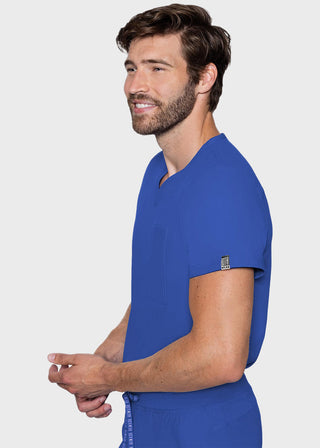 Medcouture Rothwear Insight Men's One-Pocket Scrub Top
