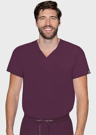 Medcouture Rothwear Insight Men's One-Pocket Scrub Top