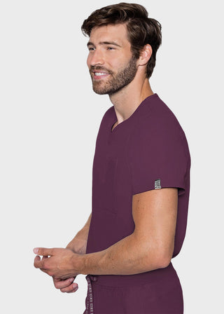 Medcouture Rothwear Insight Men's One-Pocket Scrub Top
