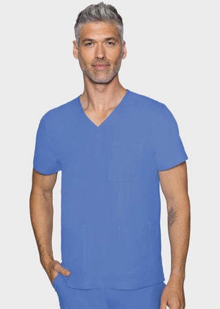 Medcouture Rothwear Insight Men's Scrub Top With Pockets