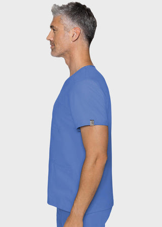 Medcouture Rothwear Insight Men's Scrub Top With Pockets