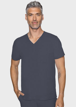 Medcouture Rothwear Insight Men's Scrub Top With Pockets