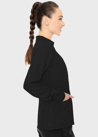Med Couture Insight Women's Warm Up Solid Scrub Jacket