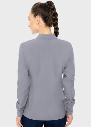 Med Couture Insight Women's Warm Up Solid Scrub Jacket