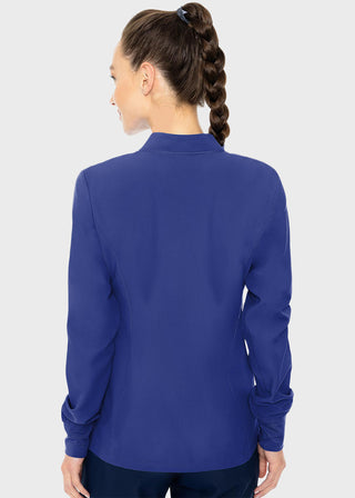 Med Couture Insight Women's Warm Up Solid Scrub Jacket