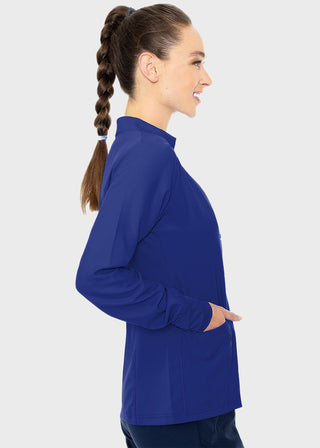 Med Couture Insight Women's Warm Up Solid Scrub Jacket