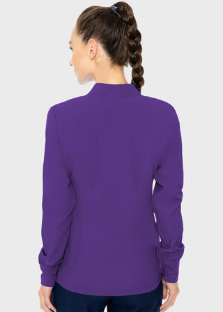 Med Couture Insight Women's Warm Up Solid Scrub Jacket