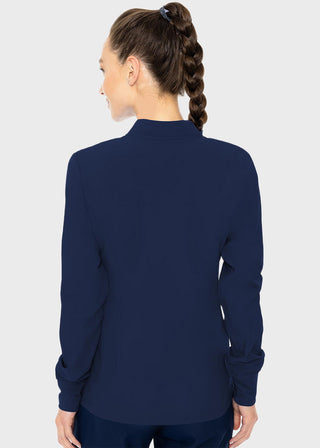 Med Couture Insight Women's Warm Up Solid Scrub Jacket