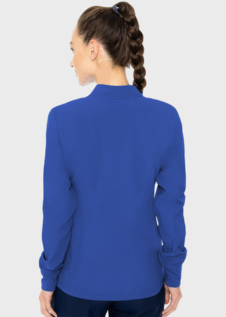 Med Couture Insight Women's Warm Up Solid Scrub Jacket