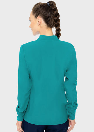 Med Couture Insight Women's Warm Up Solid Scrub Jacket