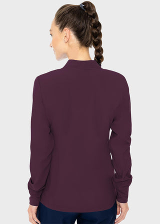 Med Couture Insight Women's Warm Up Solid Scrub Jacket