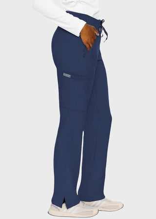 Med Couture Insight Women's Zipper Pocket Cargo Tall Scrub Pant