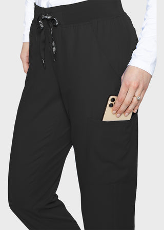 Med Couture Insight Women's Cargo Jogger Petite Scrub Pant