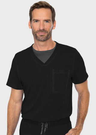 Med Couture Rothwear Men's Cadence One Pocket Scrub Top