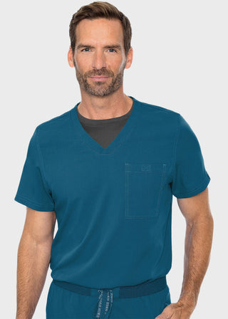Med Couture Rothwear Men's Cadence One Pocket Scrub Top