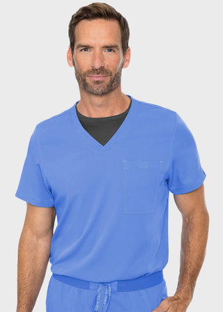 Med Couture Rothwear Men's Cadence One Pocket Scrub Top