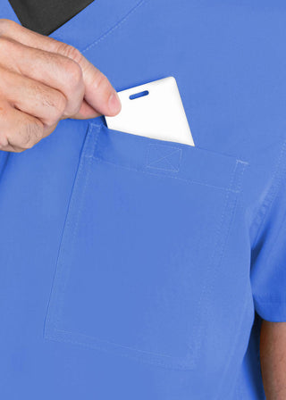 Med Couture Rothwear Men's Cadence One Pocket Scrub Top