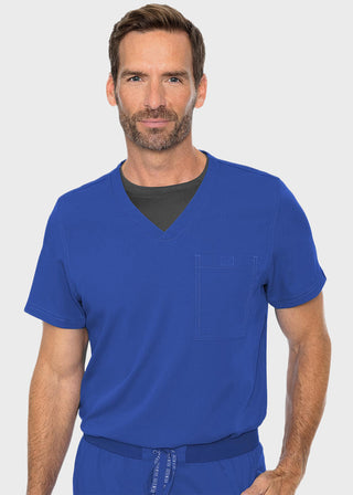 Med Couture Rothwear Men's Cadence One Pocket Scrub Top