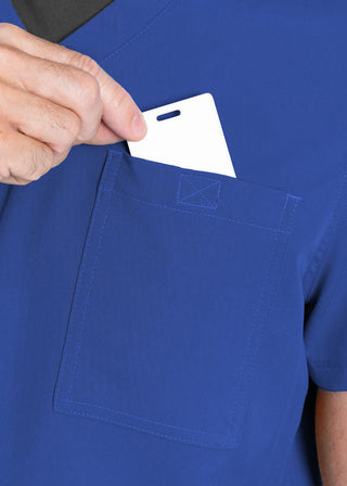 Med Couture Rothwear Men's Cadence One Pocket Scrub Top