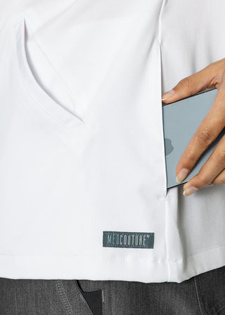 Med Couture Touch Women's Raglan Solid Scrub Jacket