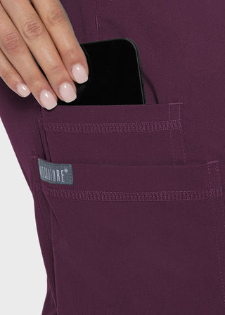 Medcouture Touch Women's Double Cargo Jogger Scrub Petite Pants