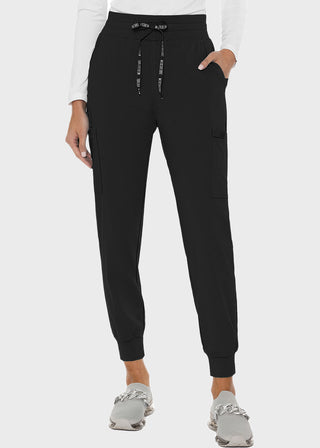 Medcouture Touch Women's Double Cargo Jogger Scrub Tall Pants