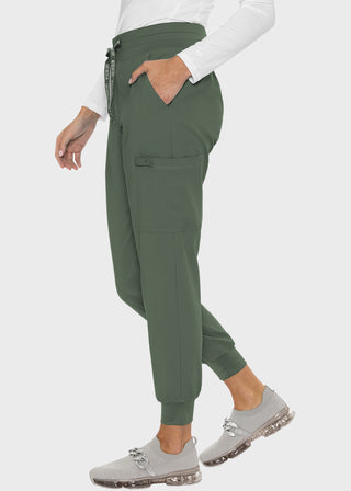 Medcouture Touch Women's Double Cargo Jogger Scrub Tall Pants