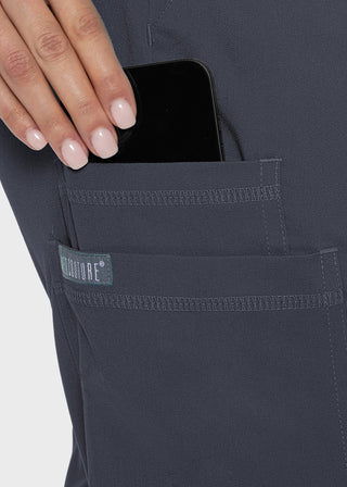 Medcouture Touch Women's Double Cargo Jogger Scrub Tall Pants
