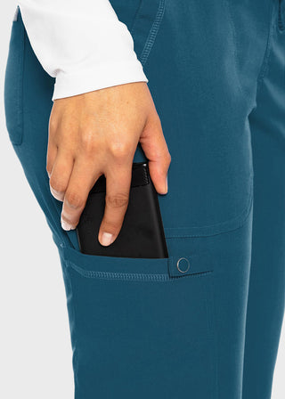 Med Couture Women's Jogger Yoga Petite Pant