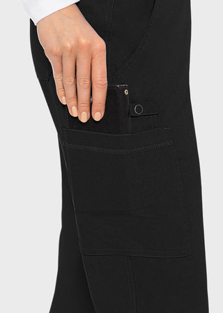 Med Couture Women's Yoga 2 Cargo Pocket Petite Pant