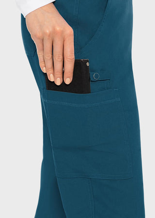 Med Couture Women's Yoga 2 Cargo Pocket Petite Pant