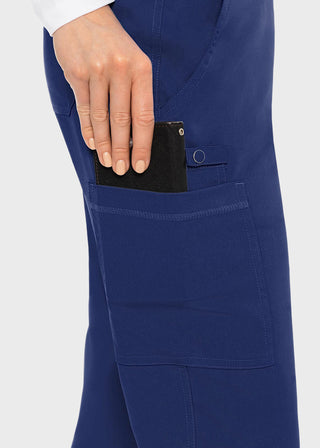 Med Couture Women's Yoga 2 Cargo Pocket Petite Pant