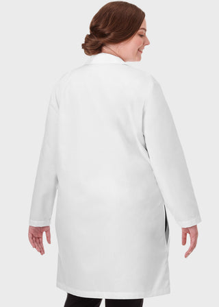 Meta Women Three Pocket 37 Inches Long Lab Coat