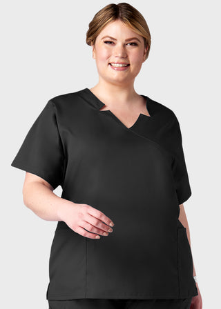 Meta Scrubs 15201 Ladies Notch Top