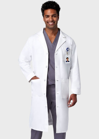 Meta Unisex 45 inches 100% Cotton Heavyweight Twill Labcoat