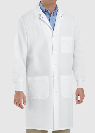 Red Kap Unisex Three Pocket Cuffed Specialized 41.5 Inches Long Lab Coat