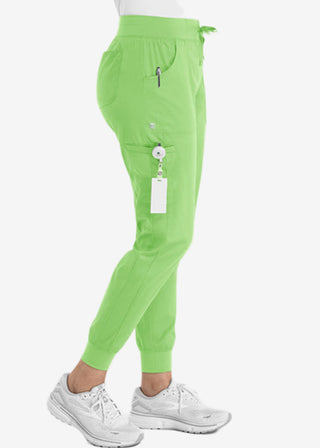Maevn Women's Full Elastic Waistband Jogger Pant