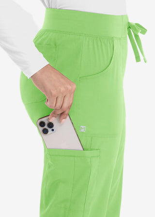 Maevn Women's Full Elastic Waistband Jogger Pant