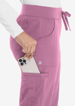 Maevn Women's Full Elastic Waistband Jogger Pant