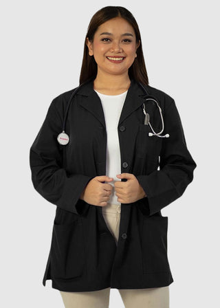 Panda Uniform Made in USA Women's 32 Inch Length Colored Labcoat