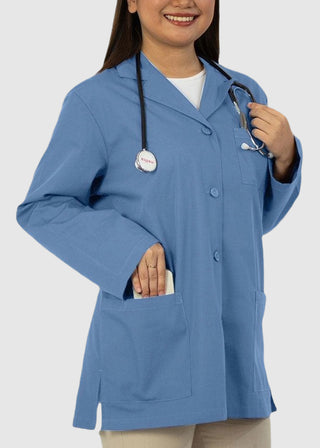 Panda Uniform Made in USA Women's 32 Inch Length Colored Labcoat