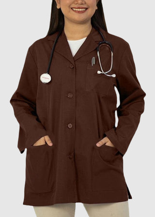 Panda Uniform Made in USA Women's 32 Inch Length Colored Labcoat