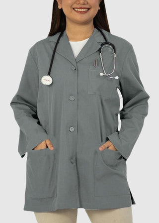 Panda Uniform Made in USA Women's 32 Inch Length Colored Labcoat