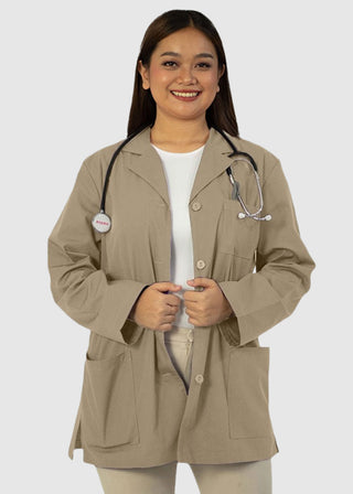 Panda Uniform Made in USA Women's 32 Inch Length Colored Labcoat