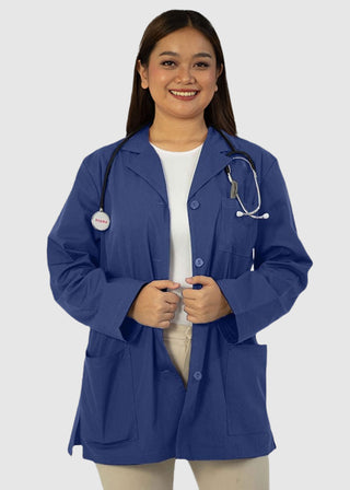 Panda Uniform Made in USA Women's 32 Inch Length Colored Labcoat
