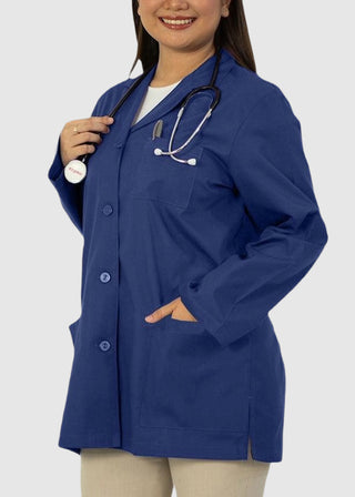 Panda Uniform Made in USA Women's 32 Inch Length Colored Labcoat