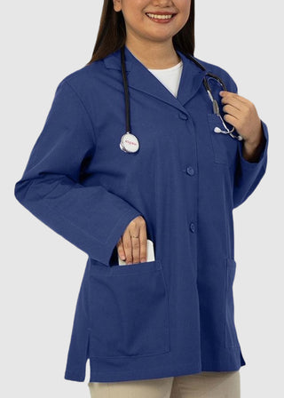 Panda Uniform Made in USA Women's 32 Inch Length Colored Labcoat