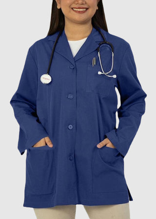 Panda Uniform Made in USA Women's 32 Inch Length Colored Labcoat